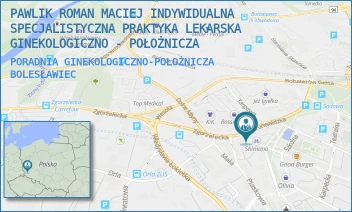 PORADNIA GINEKOLOGICZNO-POŁOŻNICZA - PAWLIK ROMAN MACIEJ INDYWIDUALNA SPECJALISTYCZNA PRAKTYKA LEKARSKA GINEKOLOGICZNO - POŁOŻNICZA - UL. ZGORZELECKA 47,  BOLESŁAWIEC