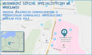 ODDZIAŁ POŁOŻNICZO-GINEKOLOGICZNY Z PODODDZIAŁEM GINEKOLOGII ONKOLOGICZNEJ - WOJEWÓDZKI SZPITAL SPECJALISTYCZNY WE WROCŁAWIU - UL. HENRYKA MICHAŁA KAMIEŃSKIEGO 73A,  WROCŁAW-PSIE POLE