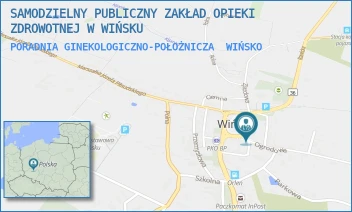 PORADNIA GINEKOLOGICZNO-POŁOŻNICZA - SAMODZIELNY PUBLICZNY ZAKŁAD OPIEKI ZDROWOTNEJ W WIŃSKU - PL. WOLNOŚCI 13,  WIŃSKO