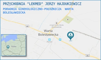 PORADNIA GINEKOLOGICZNO-POŁOŻNICZA - PRZYCHODNIA "LEKMED" JERZY HAJDUKIEWICZ - WARTA BOLESŁAWIECKA 29A/2,  WARTA BOLESŁAWIECKA