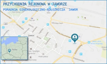 PORADNIA GINEKOLOGICZNO-POŁOŻNICZA - PRZYCHODNIA REJONOWA W JAWORZE - UL. JÓZEFA PIŁSUDSKIEGO 10,  JAWOR