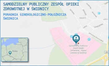 PORADNIA GINEKOLOGICZNO-POŁOŻNICZA - SAMODZIELNY PUBLICZNY ZESPÓŁ OPIEKI ZDROWOTNEJ W ŚWIDNICY - UL. LEŚNA 27-29,  ŚWIDNICA