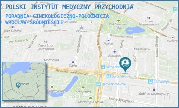 PORADNIA GINEKOLOGICZNO-POŁOŻNICZA - PHM SPÓŁKA Z OGRANICZONĄ ODPOWIEDZIALNOŚCIĄ - UL. HENRYKA SIENKIEWICZA 58-60,  WROCŁAW-ŚRÓDMIEŚCIE