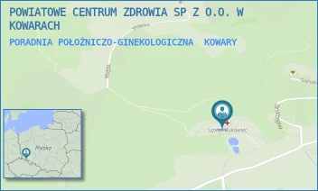 PORADNIA POŁOŻNICZO-GINEKOLOGICZNA - POWIATOWE CENTRUM ZDROWIA SP Z O.O. W KOWARACH - UL. SANATORYJNA 15,  KOWARY