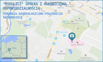 PORADNIA GINEKOLOGICZNO-POŁOŻNICZA - "MIKULICZ" SPÓŁKA Z OGRANICZONĄ ODPOWIEDZIALNOŚCIĄ - UL. M.SKŁODOWSKIEJ-CURIE 3-7,  ŚWIEBODZICE