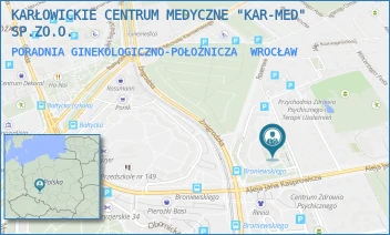 PORADNIA GINEKOLOGICZNO-POŁOŻNICZA - KARŁOWICKIE CENTRUM MEDYCZNE "KAR-MED" SP.ZO.O. - UL. KS. NORBERTA BONCZYKA 20,  WROCŁAW