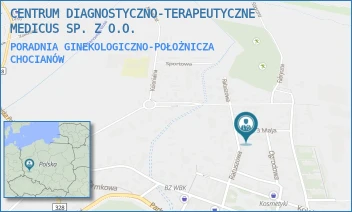 PORADNIA GINEKOLOGICZNO-POŁOŻNICZA - CENTRUM DIAGNOSTYCZNO-TERAPEUTYCZNE MEDICUS SP. Z O.O. - UL. 3 MAJA 2,  CHOCIANÓW