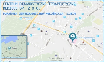 PORADNIA GINEKOLOGICZNO-POŁOŻNICZA - CENTRUM DIAGNOSTYCZNO-TERAPEUTYCZNE MEDICUS SP. Z O.O. - UL. LEŚNA 8,  LUBIN