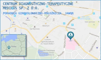 PORADNIA GINEKOLOGICZNO-POŁOŻNICZA - CENTRUM DIAGNOSTYCZNO-TERAPEUTYCZNE MEDICUS SP. Z O.O. - UL. SZPITALNA 3A,  JAWOR