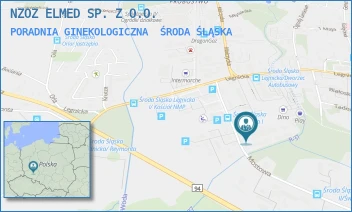 PORADNIA GINEKOLOGICZNA - NZOZ ELMED SP. Z O.O. - UL. MOSTOWA 19,  ŚRODA ŚLĄSKA