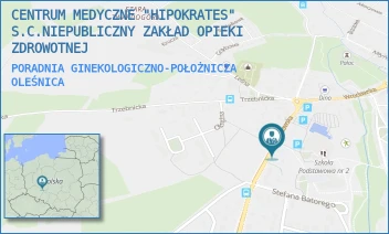 PORADNIA GINEKOLOGICZNO-POŁOŻNICZA - CENTRUM MEDYCZNE "HIPOKRATES" S.C.NIEPUBLICZNY ZAKŁAD OPIEKI ZDROWOTNEJ - UL. WROCŁAWSKA 41,  OLEŚNICA