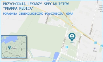 PORADNIA GINEKOLOGICZNO-POŁOŻNICZA - PRZYCHODNIA LEKARZY SPECJALISTÓW "PHARMA MEDICA" - UL. ŚWIĘTOSŁAWY 1,  GÓRA