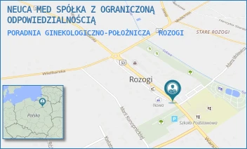 PORADNIA GINEKOLOGICZNO-POŁOŻNICZA - ŚWIAT ZDROWIA OPERATOR MEDYCZNY SP. Z O.O - RYNEK 11,  ROZOGI