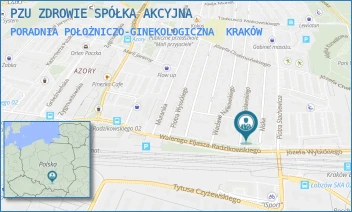 PORADNIA POŁOŻNICZO-GINEKOLOGICZNA - PZU ZDROWIE SPÓŁKA AKCYJNA - UL. NISKA 2,  KRAKÓW