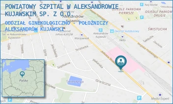ODDZIAŁ GINEKOLOGICZNO - POŁOŻNICZY - POWIATOWY SZPITAL W ALEKSANDROWIE KUJAWSKIM SP. Z O.O. - SŁOWACKIEGO 18.,  ALEKSANDRÓW KUJAWSKI