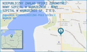 PORADNIA GINEKOLOGICZNO-POŁONICZA - NIEPUBLICZNY ZAKŁAD OPIEKI ZDROWOTNEJ NOWY SZPITAL W WĄBRZEŹNIE - NOWY SZPITAL W WĄBRZEŹNIE SP. Z O.O. - WOLNOŚCI 27,  WĄBRZEŹNO