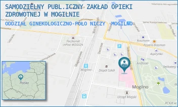 ODDZIAŁ GINEKOLOGICZNO-POŁONICZY - SAMODZIELNY PUBL.ICZNY ZAKŁAD OPIEKI ZDROWOTNEJ W MOGILNIE - KOŚCIUSZKI 6,  MOGILNO