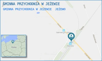 GMINNA PRZYCHODNIA W JEŻEWIE - GMINNA PRZYCHODNIA W JEŻEWIE W LIKWIDACJI - CZERSKA 4,  JEŻEWO