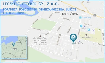 PORADNIA POŁOŻNICZO-GINEKOLOGICZNA LUBICZ - LECZNICE CITOMED SP. Z O.O. - PADEREWSKIEGO 3,  LUBICZ GÓRNY