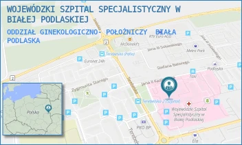 ODDZIAŁ GINEKOLOGICZNO- POŁOŻNICZY - WOJEWÓDZKI SZPITAL SPECJALISTYCZNY W BIAŁEJ PODLASKIEJ - TEREBELSKA 57-65,  BIAŁA PODLASKA