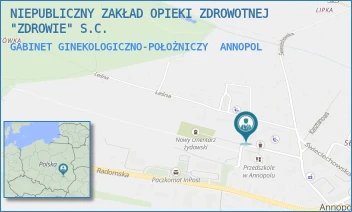 GABINET GINEKOLOGICZNO-POŁOŻNICZY - NZOZ - ZDROWIE - LEŚNA 1,  ANNOPOL