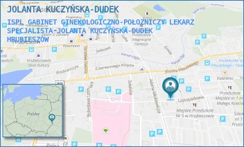 ISPL GABINET GINEKOLOGICZNO-POŁOZNICZY LEKARZ SPECJALISTA JOLANTA KUCZYŃSKA-DUDEK - JOLANTA KUCZYŃSKA-DUDEK - LISTOPADOWA 3/13,  HRUBIESZÓW