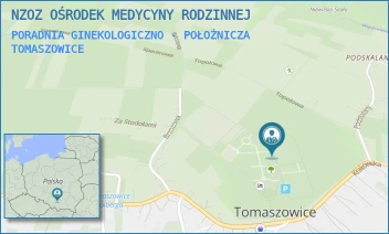 PORADNIA GINEKOLOGICZNO - POŁOŻNICZA - NZOZ OŚRODEK MEDYCYNY RODZINNEJ - 200,  TOMASZOWICE