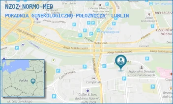 PORADNIA GINEKOLOGICZNO-POŁOŻNICZA - NZOZ NORMO-MED - SPOKOJNA 17/4,  LUBLIN