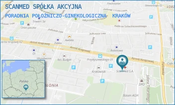PORADNIA POŁOŻNICZO-GINEKOLOGICZNA - SCANMED SPÓŁKA AKCYJNA - UL. ARMII KRAJOWEJ 5,  KRAKÓW