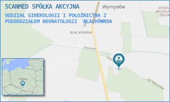 ODDZIAŁ GINEKOLOGII I POŁOŻNICTWA Z PODODDZIAŁEM NEONATOLOGII - SCANMED SPÓŁKA AKCYJNA - UL. SOSNOWA 16,  BLACHOWNIA