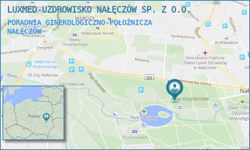 PORADNIA GINEKOLOGICZNO-POŁOŻNICZA - LUXMED-UZDROWISKO NAŁĘCZÓW SP. Z O.O. - KASZTANOWA 6,  NAŁĘCZÓW