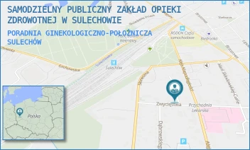 PORADNIA GINEKOLOGICZNO-POŁOŻNICZA - SZPITAL IM. RYSZARDA RZEPKI W SULECHOWIE SPÓŁKA Z OGRANICZONĄ ODPOWIEDZIALNOŚCIĄ - AL. NIEPODLEGŁOŚCI 32,  SULECHÓW