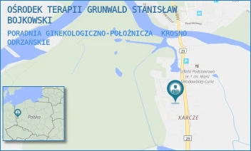 PORADNIA GINEKOLOGICZNO-POŁOŻNICZA - OŚRODEK TERAPII GRUNWALD STANISŁAW BOJKOWSKI - UL. BOHATERÓW WOJSKA POLSKIEGO 24,  KROSNO ODRZAŃSKIE