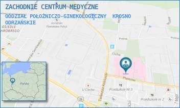 ODDZIAŁ POŁOŻNICZO-GINEKOLOGICZNY - ZACHODNIE CENTRUM MEDYCZNE SPÓŁKA Z OGRANICZONĄ ODPOWIEDZIALNOŚCIĄ - UL. PIASTÓW 3,  KROSNO ODRZAŃSKIE