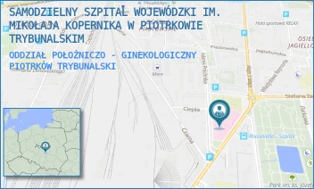 ODDZIAŁ POŁOŻNICZO - GINEKOLOGICZNY - SAMODZIELNY SZPITAL WOJEWÓDZKI IM. MIKOŁAJA KOPERNIKA W PIOTRKOWIE TRYBUNALSKIM - UL. FRANKLINA ROOSEVELTA 3,  PIOTRKÓW TRYBUNALSKI