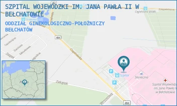 ODDZIAŁ GINEKOLOGICZNO-POŁOŻNICZY - SZPITAL WOJEWÓDZKI IM. JANA PAWŁA II W BEŁCHATOWIE - UL. CZAPLINIECKA 123,  BEŁCHATÓW