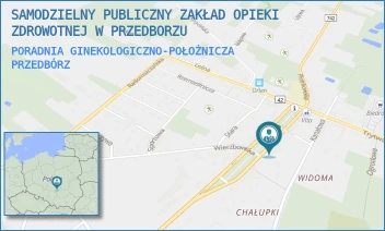 PORADNIA GINEKOLOGICZNO-POŁOŻNICZA - SAMODZIELNY PUBLICZNY ZAKŁAD OPIEKI ZDROWOTNEJ W PRZEDBORZU - UL. CZĘSTOCHOWSKA 25,  PRZEDBÓRZ
