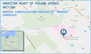 ODDZIAŁ GINEKOLOGICZNO-POŁOŻNICZY - AMERICAN HEART OF POLAND SPÓŁKA AKCYJNA - BOLESŁAWA CHROBREGO 4,  DRAWSKO POMORSKIE