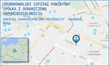 ODDZIAŁ GINEKOLOGICZNO-POŁOŻNICZY - ZDUŃSKOWOLSKI SZPITAL POWIATOWY SPÓŁKA Z OGRANICZONĄ ODPOWIEDZIALNOŚCIĄ - UL. KRÓLEWSKA 29,  ZDUŃSKA WOLA