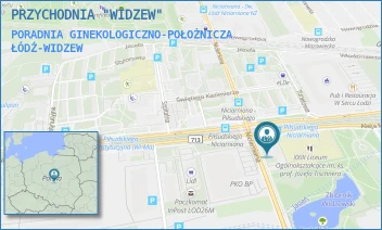 PORADNIA GINEKOLOGICZNO-POŁOŻNICZA - PRZYCHODNIA "WIDZEW" - AL. MARSZ. JÓZEFA PIŁSUDSKIEGO 157,  ŁÓDŹ-WIDZEW