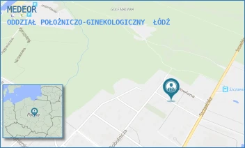 ODDZIAŁ POŁOŻNICZO-GINEKOLOGICZNY - MEDEOR - UL. CIESIELSKA 8,  ŁÓDŹ