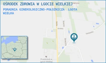 PORADNIA GINEKOLOGICZNO-POŁOŻNICZA - OŚRODEK ZDROWIA W LGOCIE WIELKIEJ - UL. ROLNICZA 1,  LGOTA WIELKA