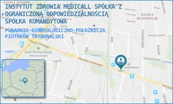 PORADNIA GINEKOLOGICZNO-POŁOŻNICZA - INSTYTUT ZDROWIA MEDICALL SPÓŁKA Z OGRANICZONĄ ODPOWIEDZIALNOŚCIĄ SPÓŁKA KOMANDYTOWA - UL. WOJSKA POLSKIEGO 77,  PIOTRKÓW TRYBUNALSKI