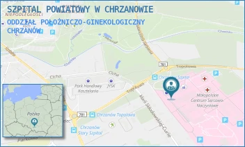 ODDZIAŁ POŁOŻNICZO-GINEKOLOGICZNY - SZPITAL POWIATOWY W CHRZANOWIE - UL. TOPOLOWA 16,  CHRZANÓW