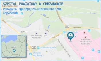PORADNIA POŁOŻNICZO-GINEKOLOGICZNA - SZPITAL POWIATOWY W CHRZANOWIE - UL. TOPOLOWA 16,  CHRZANÓW