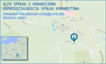 PORADNIA POŁOŻNICZO-GINEKOLOGICZNA - ALFA SPÓŁKA Z OGRANICZONA ODPWIEDZIALNOSCIA SPÓŁKA KOMANDYTOWA - UL. REYMONTA 21,  KRYNICA-ZDRÓJ