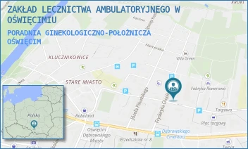 PORADNIA GINEKOLOGICZNO-POŁOŻNICZA - ZAKŁAD LECZNICTWA AMBULATORYJNEGO W OŚWIĘCIMIU - UL. ŻWIRKI I WIGURY 5,  OŚWIĘCIM
