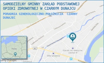 PORADNIA GINEKOLOGICZNO-POŁOŻNICZA - SAMODZIELNY GMINNY ZAKŁAD PODSTAWOWEJ OPIEKI ZDROWOTNEJ W CZARNYM DUNAJCU - UL. KAMIENIEC DOLNY 55,  CZARNY DUNAJEC