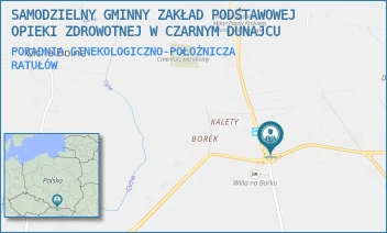 PORADNIA GINEKOLOGICZNO-POŁOŻNICZA - SAMODZIELNY GMINNY ZAKŁAD PODSTAWOWEJ OPIEKI ZDROWOTNEJ W CZARNYM DUNAJCU - UL. 1 C,  RATUŁÓW