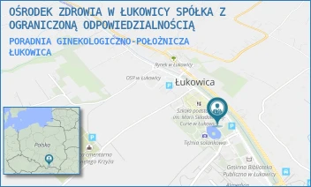 PORADNIA GINEKOLOGICZNO-POŁOŻNICZA - KRYMED SPÓŁKA Z OGRANICZONĄ ODPOWIEDZIALNOŚCIĄ - UL. - 8,  ŁUKOWICA